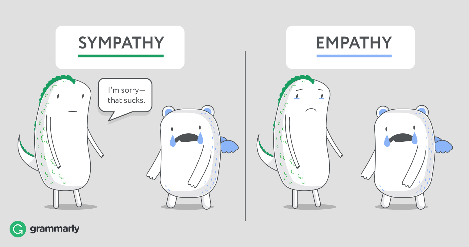 difference between empathy and sympathy essay